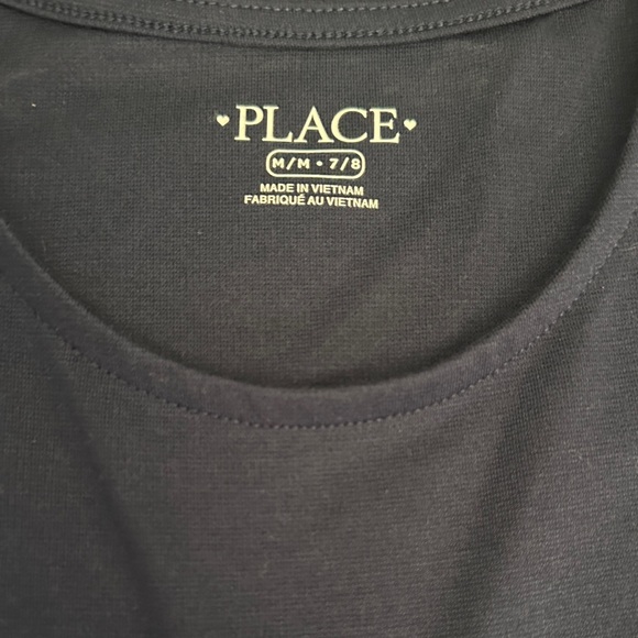 Navy Blue School Uniform Sleeveless Dresses - Picture 4 of 4